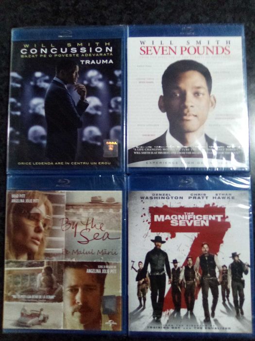 Продавам чисто нови Blu Ray  с български субтитри цена 15 евро