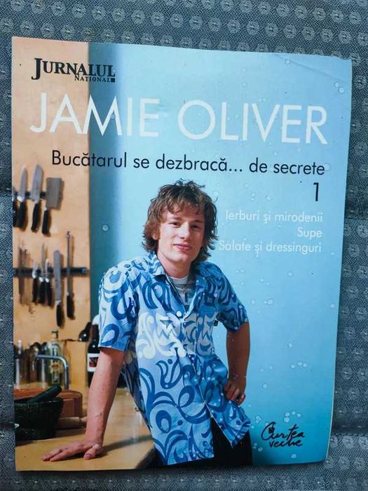 Set 15 volume Jamie Oliver–Bucătarul se dezbracă de secrete super preț