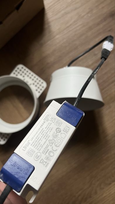 LED луна за вграждане Zero Trimless 12мм