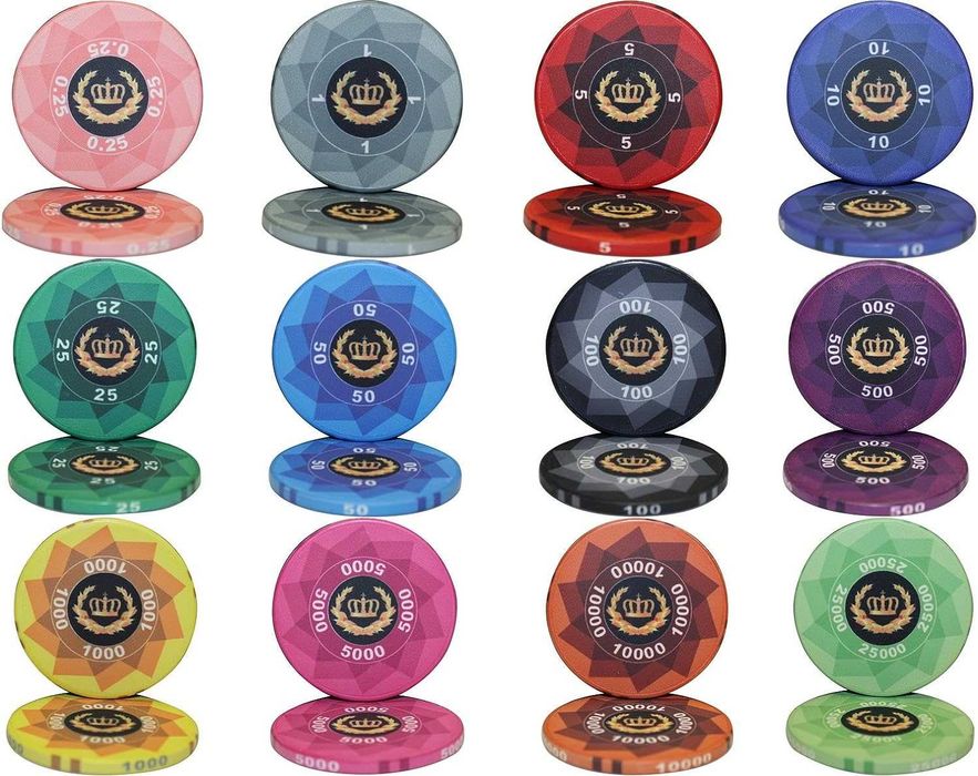 500 керамические покерные фишки + сукно + бонусы