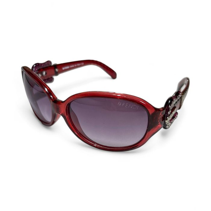 Дамски очила Fendi Buckle Wine Sunglasses