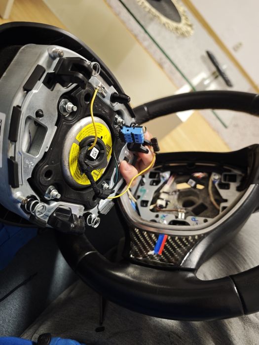 Volan BMW f10 padele complet