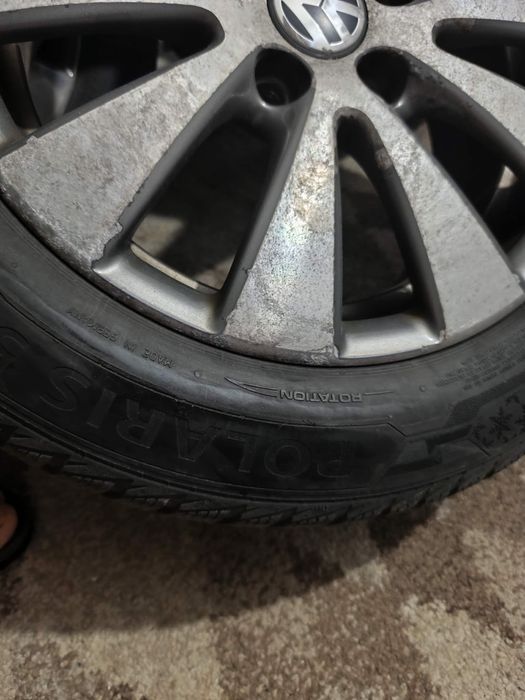 Jante VW R16 originale cu anvelope de iarnă 205/55 R16