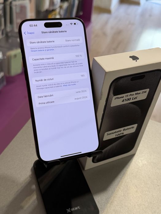 Magazin Vinde : Iphone 15 Pro Max 256gb