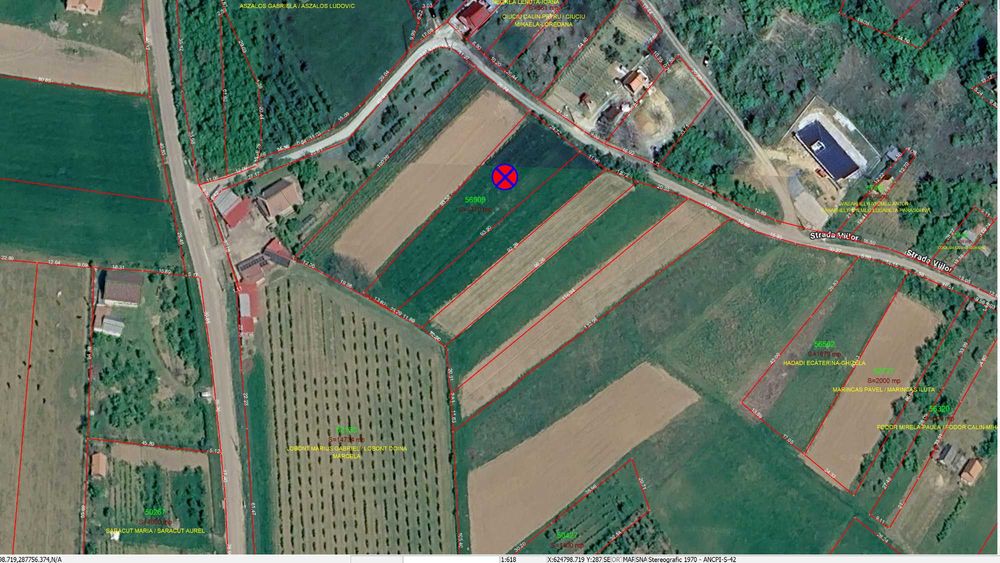 Teren intravilan 1.770 mp – Uileacu de Criș, Strada Viilor, comuna Tileagd