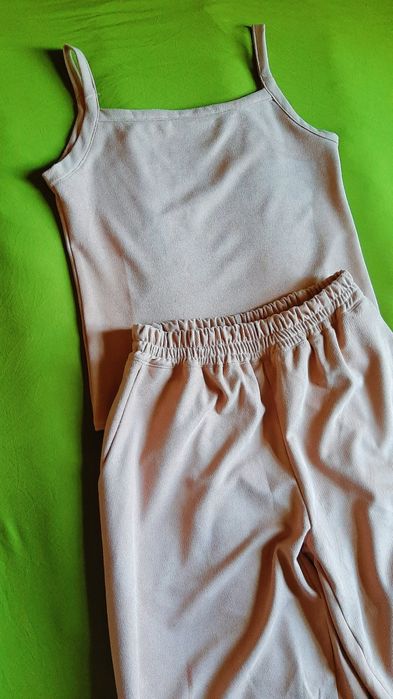 Тройка на осень топ кардиган брюки