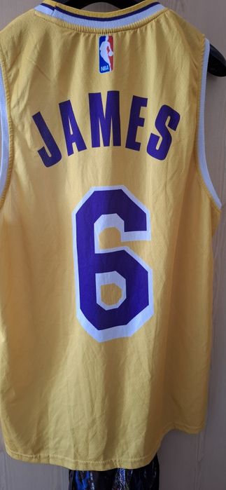 Оригинален баскетболен потник Nike NBA Lakers – LeBron James #6 (Размер M)