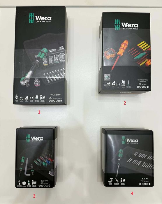 Инструменти WERA / WURTH / FACOM / HILTI