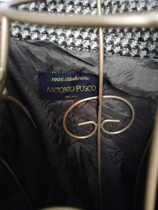 Sacou dama, Antonio Fusco, 100% casmir, vintage