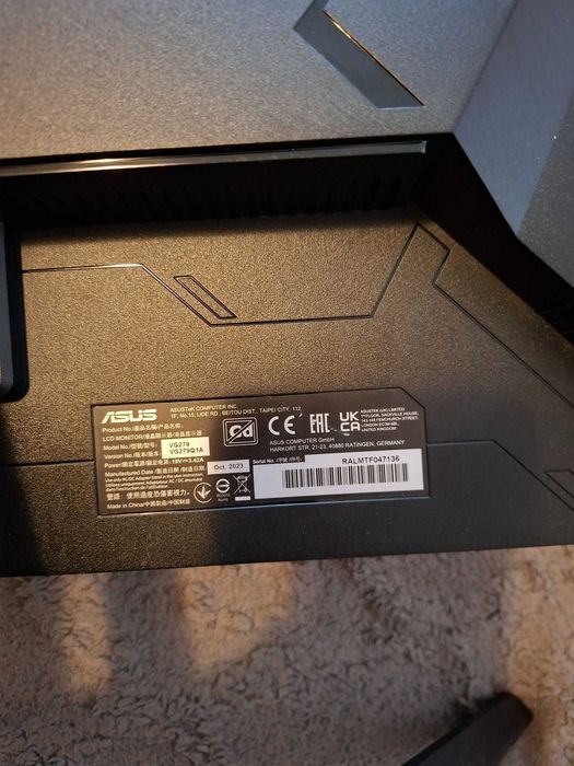 Monitor ASUS TUF Gaming (Model 2023)