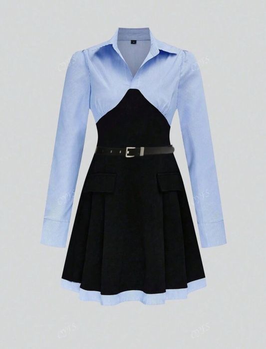 Дамска рокля тип риза