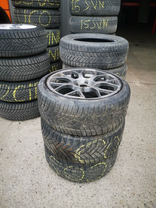 Vând jante 5x112 r19 8.5j et 20  audi vw anvelope de iarnă 235 40 r19