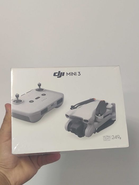 DJI Mini 3 Drona 4K HDR cu Telecomanda RC-N1, Sigilat