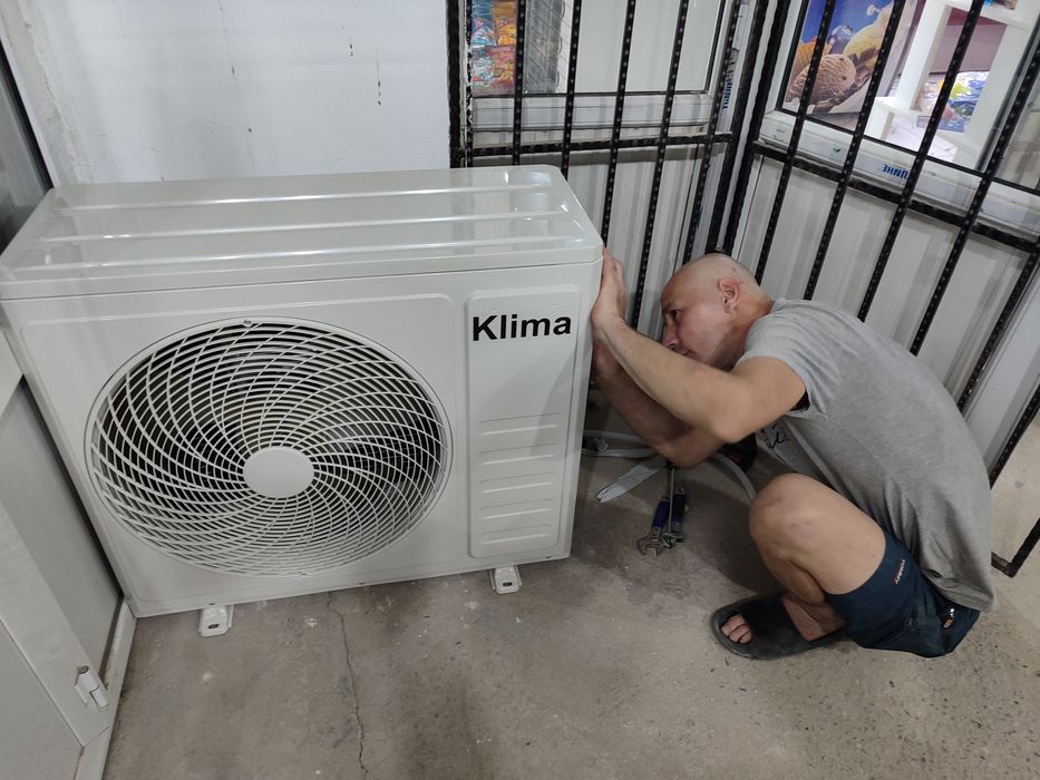 Установка кондиционера