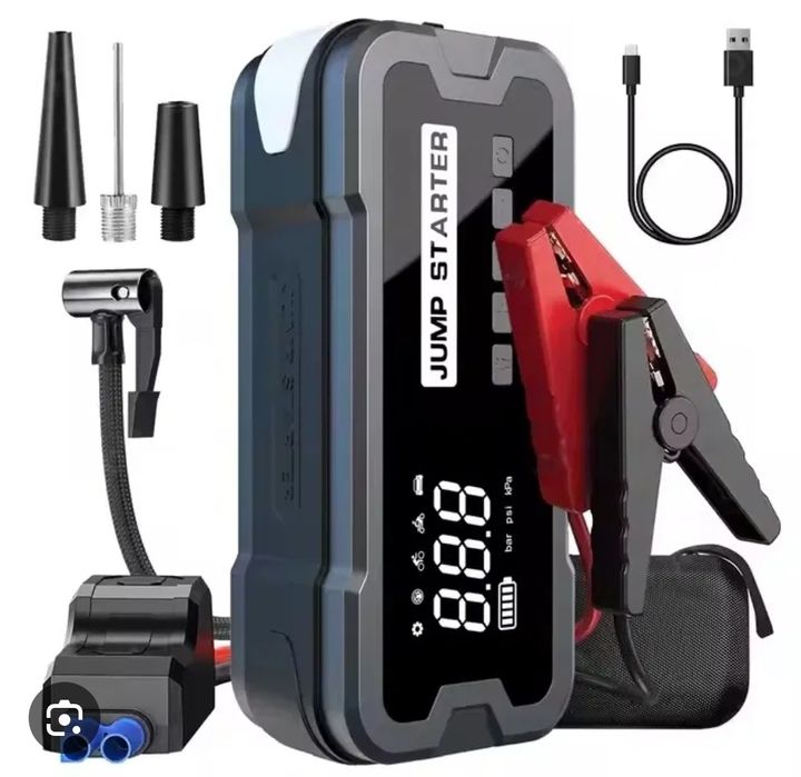 Аварийный стартер 24000 mAh для авто и мото