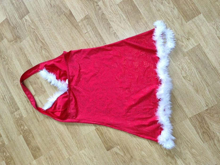 Costum Crăciuniță cu blăniță