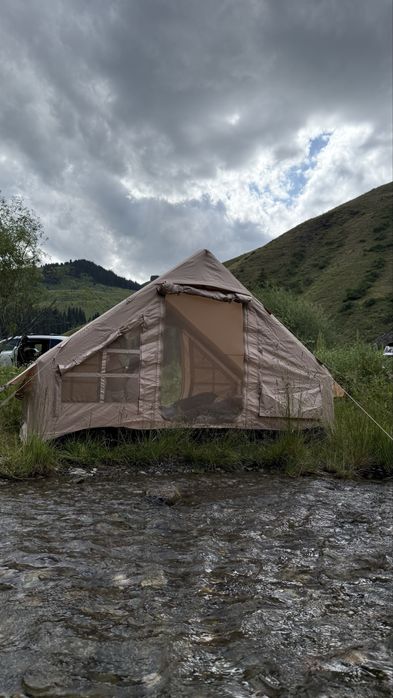 Надувной полатка