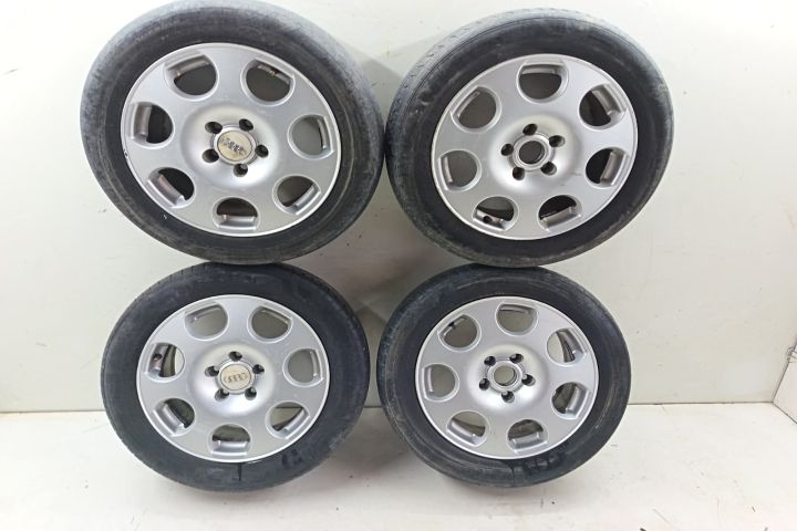 Set jante aliaj R16 Anvelope uzate 8E0601025F 7Jx18H2 ET42 5x112 Audi
