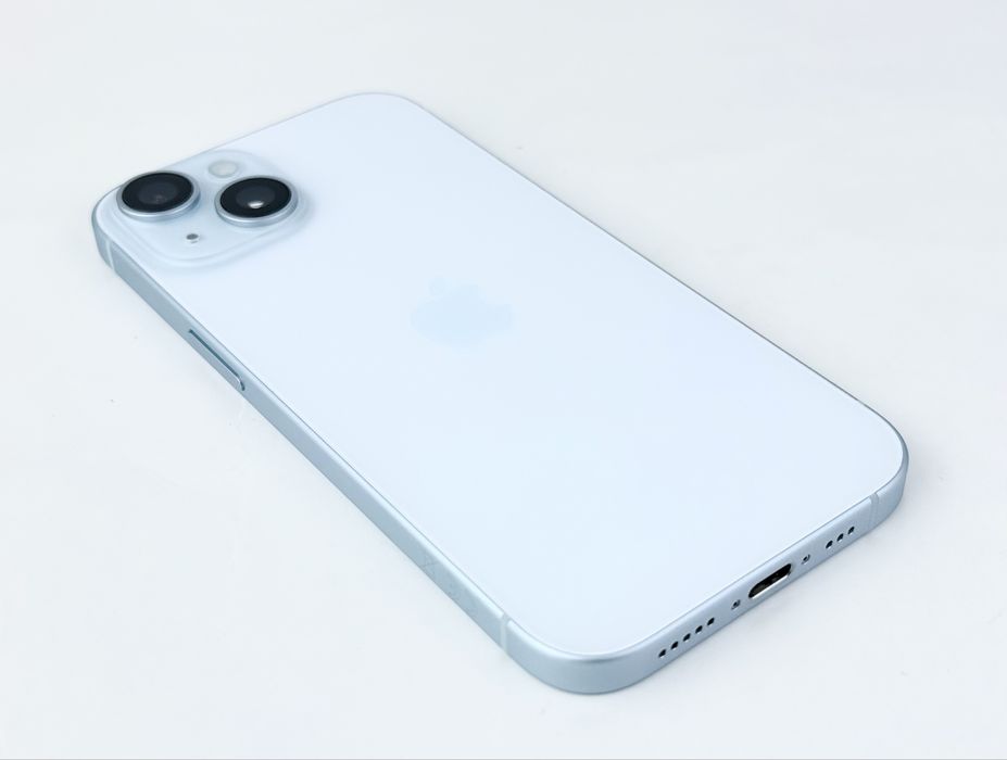 Apple iPhone 15 128GB Black / Blue Перфектен! Гаранция!