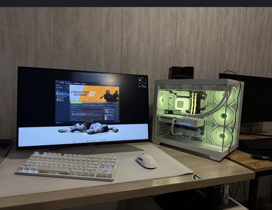 Продам мощный игровой ПК RTX 5060 + монитор + периферия