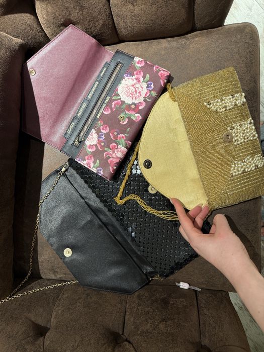 Клатчи и сумка Guess