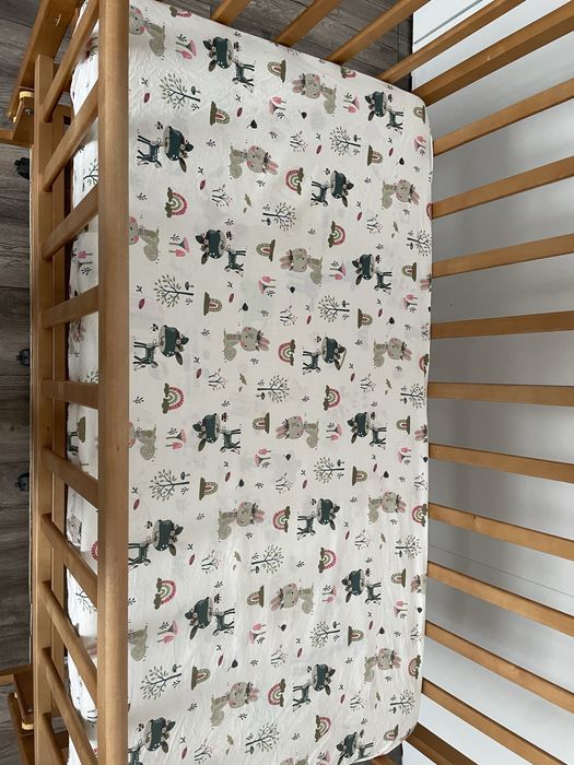 Детская манежка с кокосовым матрасом