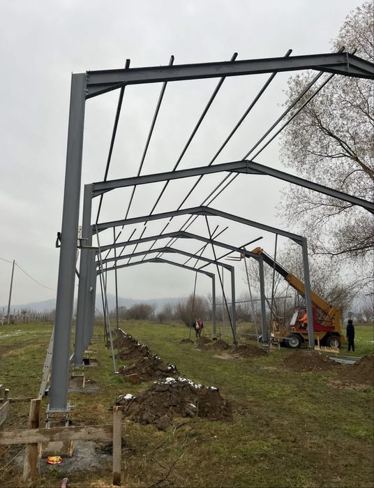 Vând confectionez hale structuri metalice pret de producator