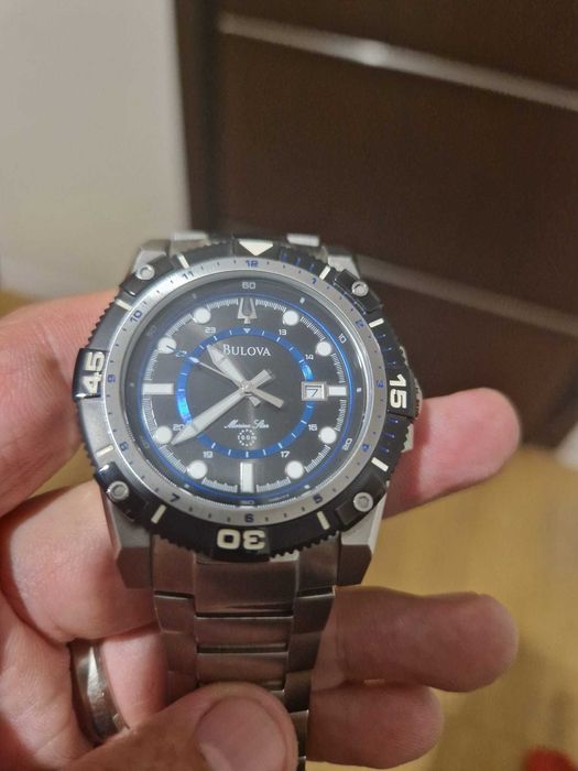 Ceas Bulova Marine Star, 98B177, bratara otel