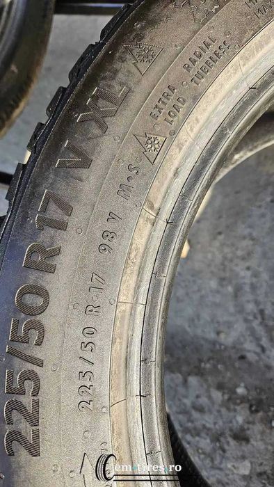 225/50 R17 • Iarna • Continental WinterContact TS870 98V | 2 buc | DOT 2022 | Pret/buc