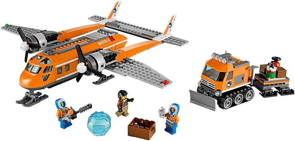NOU TIP brand L Set Avion cargo de aprovizionare City Arctic 60064