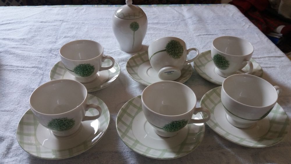 Чайные пары с сахарницей