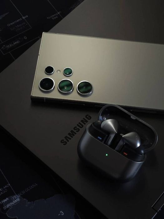 Новые оригинальные Samsung Galaxy Buds3 Pro Silver Shadow (идеал)