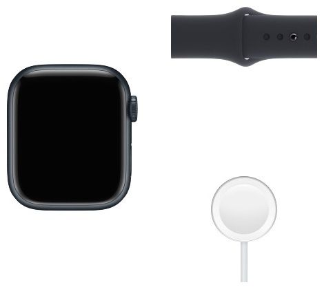 Смарт-часы Apple Watch Series 7 черный