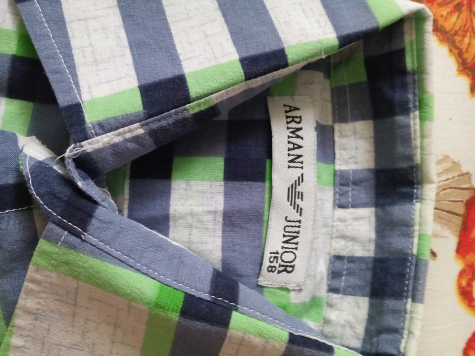 Рубашки летние на мальчика 8-10 лет