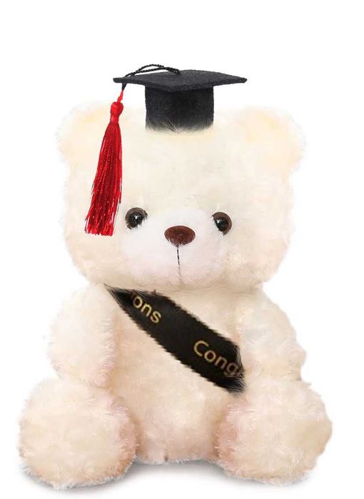 Ursuletul Absolvent 2025 Cadou pentru absolvire, 23 cm, cutie eleganta