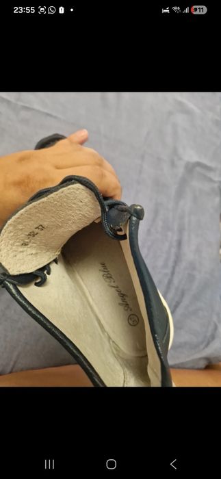 Pantofi ghetuta piele