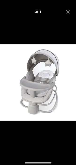 люлька шезлонг mustella