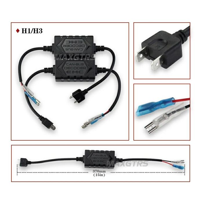 Anulatoare Becuri Led (Can-Bus100%) P21W,H1,H3,H4,H7,H8,H9,H11,HB3,HB4