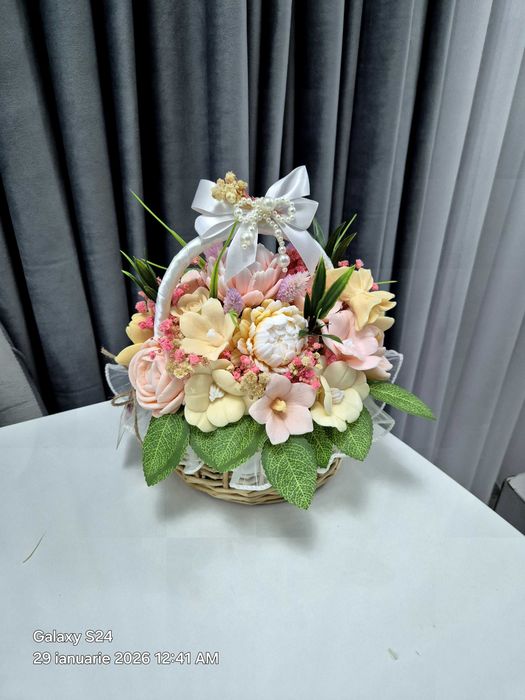 Aranjmente florale,din baza de sapun