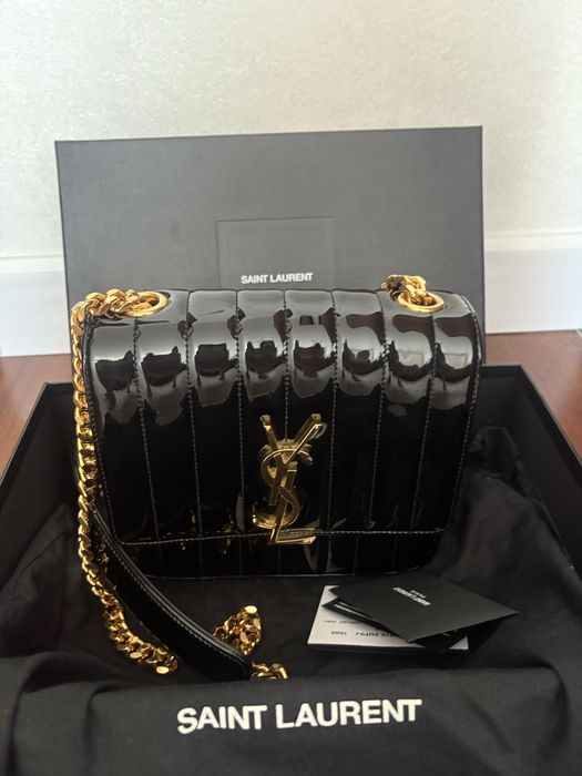 Сумка оригинал YSL модель Vicky Medium