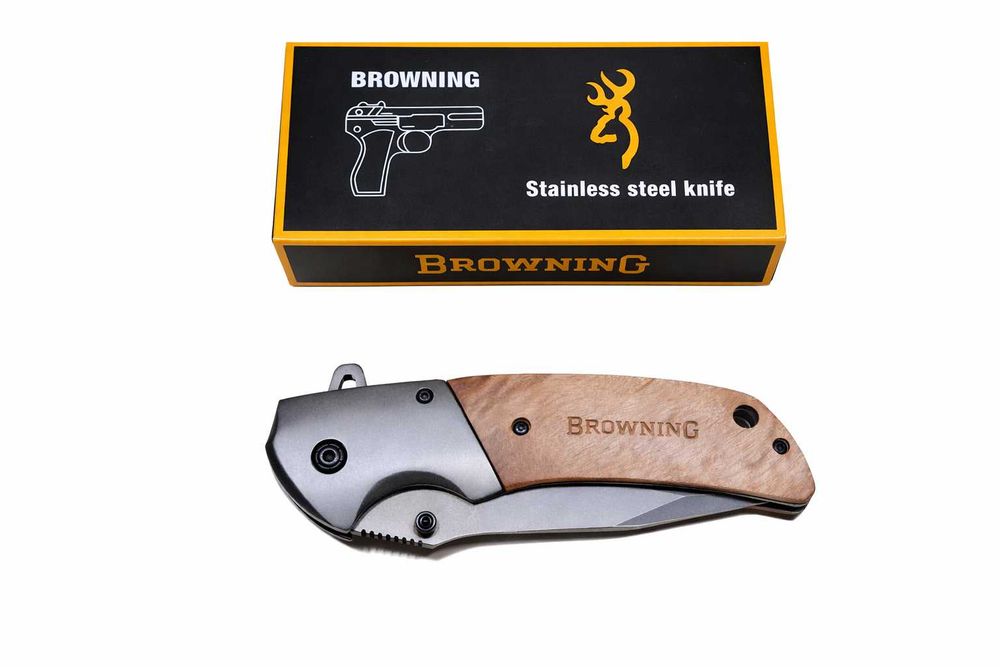 Сгъваем нож Browning 354 за туризъм, къмпинг, лов и риболов