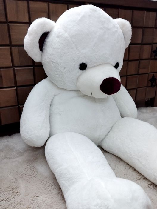 ОГРОМЕН Бял мечок- НОВ 110см.