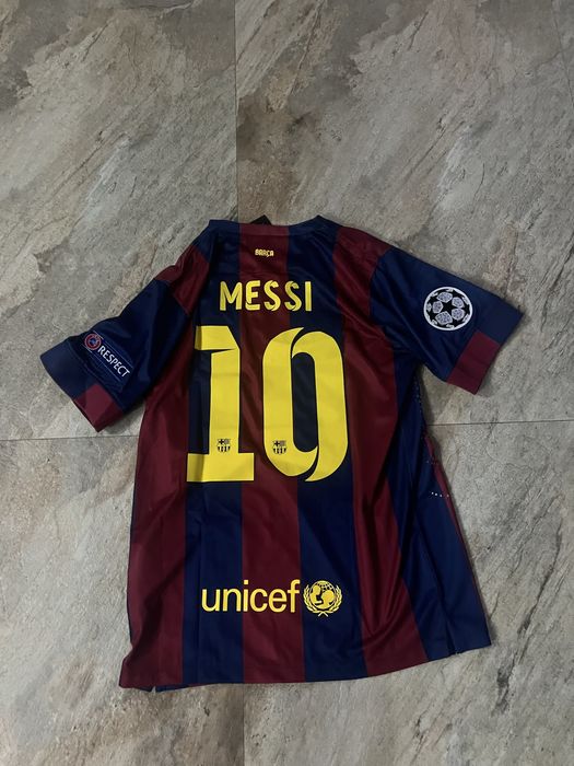 Tricou Fc Barcelona Messi Ucl 14-15 kit retro