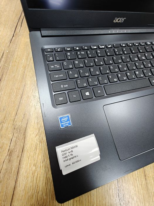 Ноутбук Acer | Intel Silver N5030 | 4/1Tb HDD