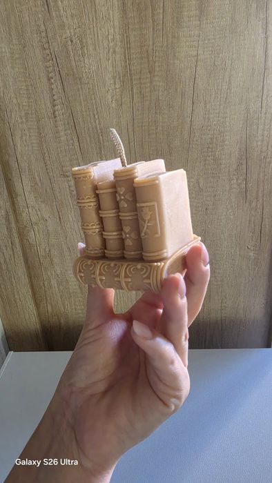 Lumânare hand made cărți !