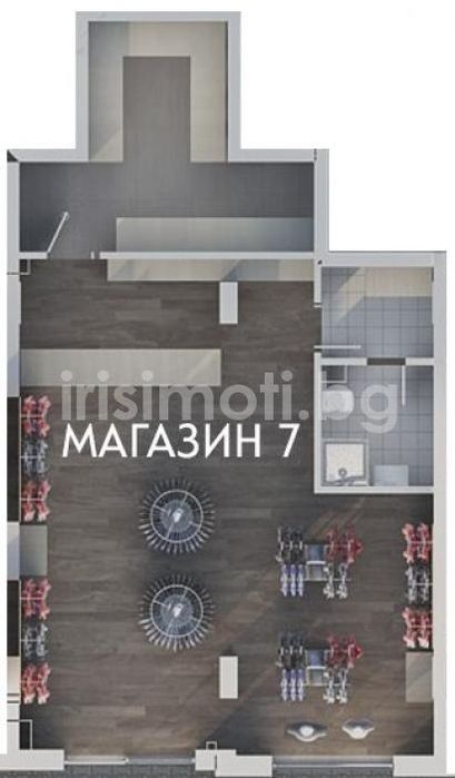 Продава се Магазин в София, Младост 4 - 88 кв.м за 1394 €/кв.м - Снимка #3