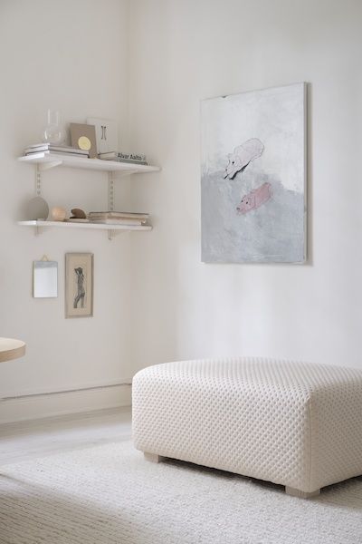 Модулна система от рафтове Регулируем висящ рафт 80см х 25см 20кг. на