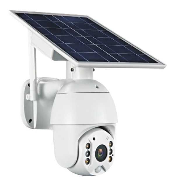 Camera Video Solara Rotativa, 1080p de exterior, Full HD, Acumulator