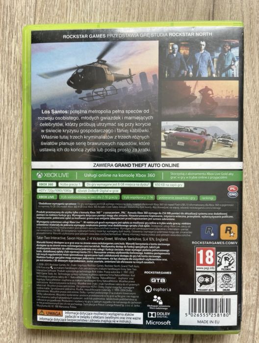 GTA V pentru Xbox360