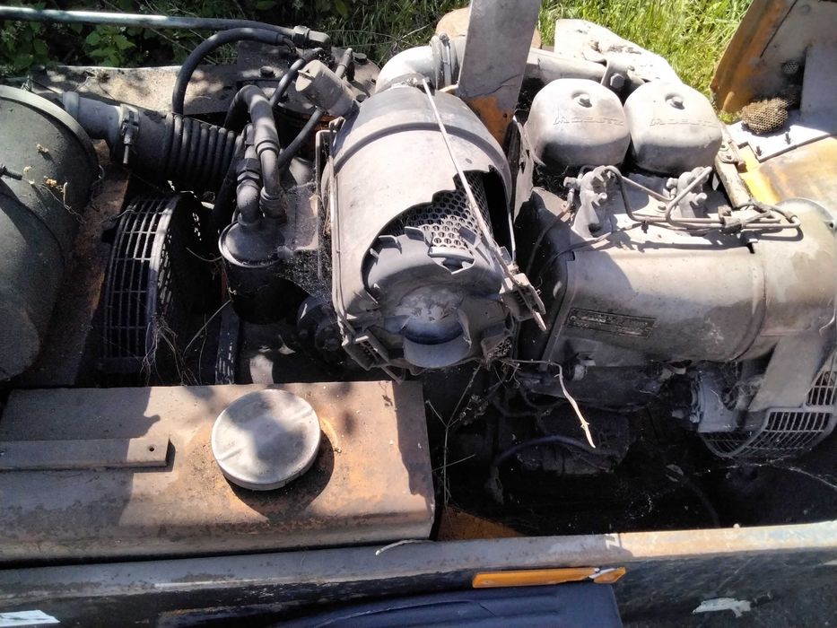 motor  deutz f2l511 2 cilindri motocompresor pornit